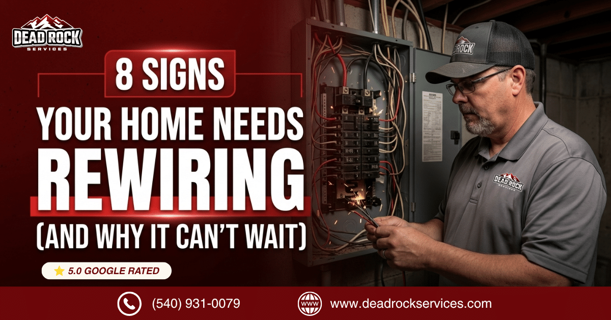 8 Signs Your Home Needs Rewiring (and Why It Can't Wait)
